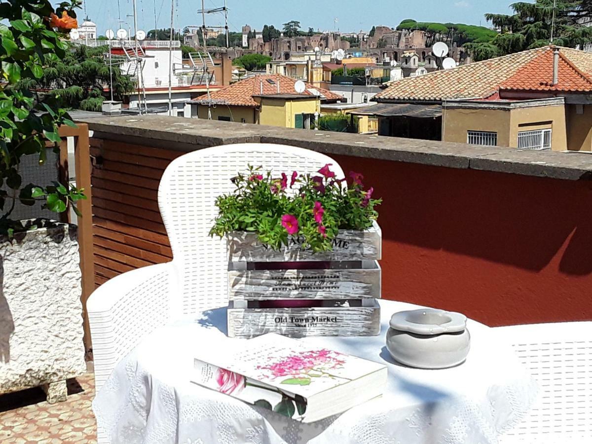 L'Attico Di San Saba Appartement Rome Buitenkant foto