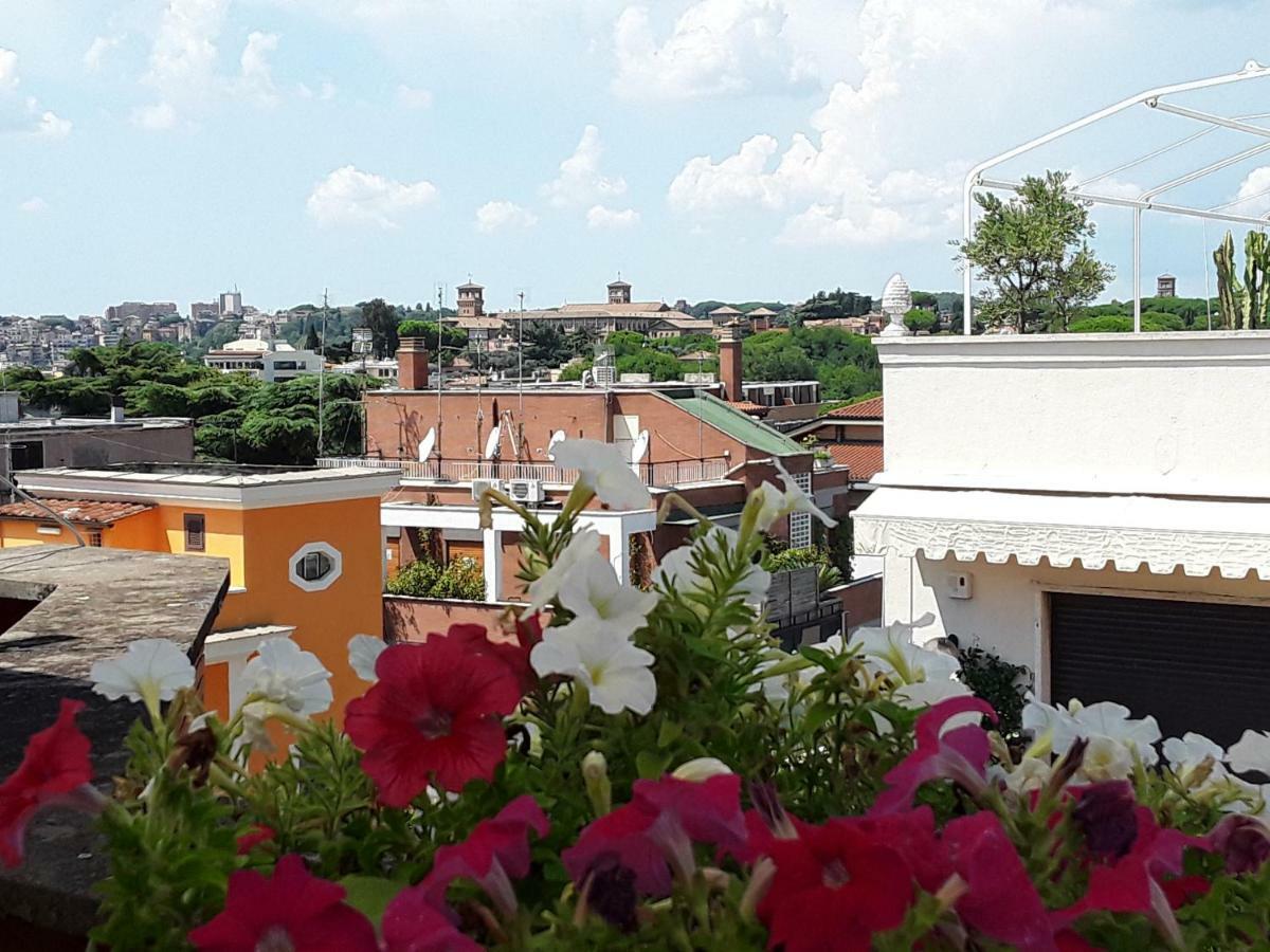 L'Attico Di San Saba Appartement Rome Buitenkant foto