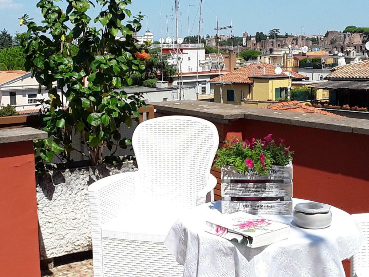 L'Attico Di San Saba Appartement Rome Buitenkant foto